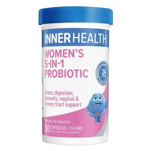 (PRE ORDER) Inner Health Women's 5-in-1 Probiotic 60 Capsules shelf life 2yrs